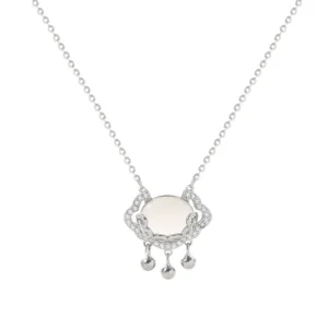 Ruyi Peace Lock Necklace