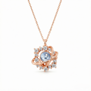 Galaxy Planet Necklace
