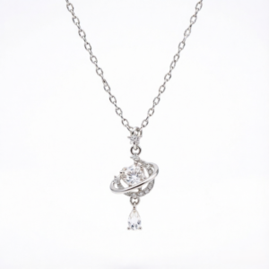 Enchanted Celestial Teardrop Necklace