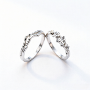 Begonia Love Pair Rings