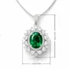 Image_1 Green Gemstone Pendant Necklace
