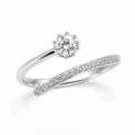 Zircon open ring