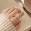 Infinity symbol open ring