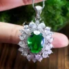 Image_3 Green Gemstone Pendant Necklace