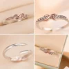 Infinity symbol open ring
