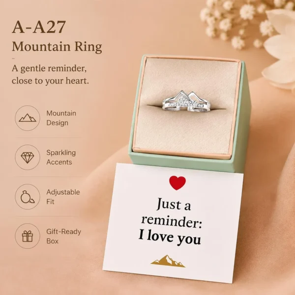 Infinity symbol open ring