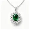 doubao_2048x2048_055322002b5a Green Gemstone Pendant Necklace