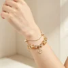 doubao_2048x2048_fb891463e0f7 Gold Heart Beads Bracelet DIY