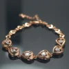 Image_2 Rose Gold Heart CZ Bracelet