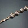 Image_5 Rose Gold Heart CZ Bracelet