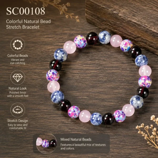 Image_5 Colorful Beaded Bracelet