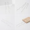 Image_5 Silver long wave tassel earrings